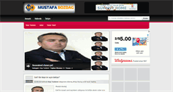 Desktop Screenshot of mustafabozdag.net