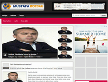 Tablet Screenshot of mustafabozdag.net
